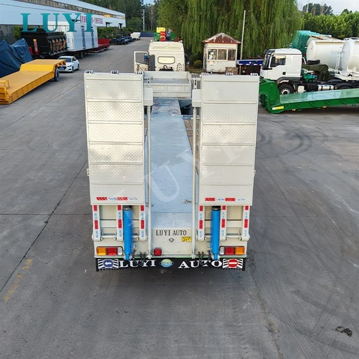 4‑Axle Extendable Pull‑out Low Bed Semi Trailer best
