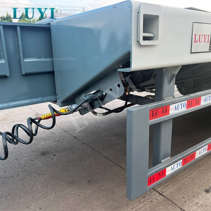 4‑Axle Extendable Pull‑out Low Bed Semi Trailer suppliers